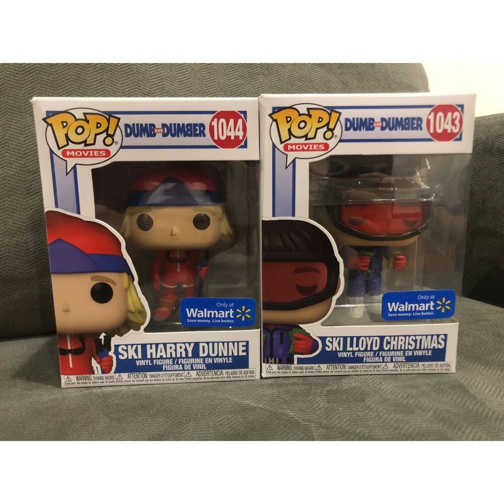 Dumb & Dumber Ski Harry And Lloyd Walmart Exclusive Funko Pop Set of 2